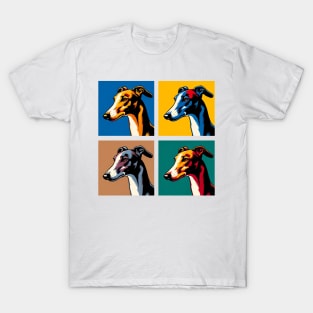Greyhound Pop Art - Dog Lovers T-Shirt